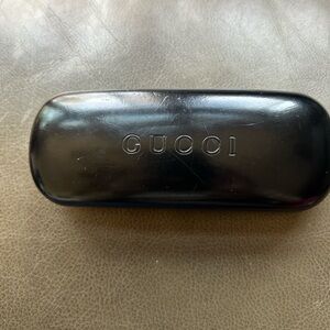 Gucci Glossy Black Eyewear Case